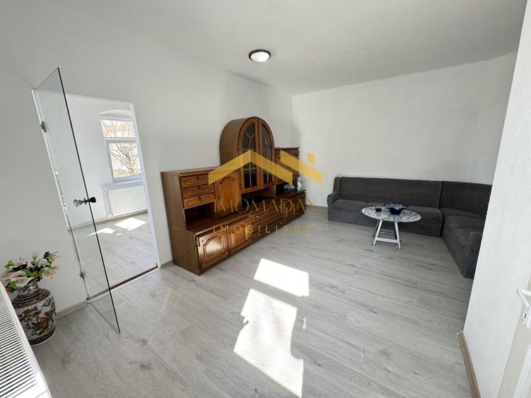 Apartament cu 2 camere semidecomandat, mobilat în Ultracentral