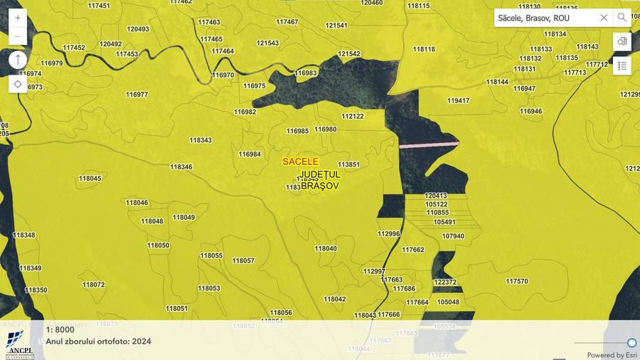 Teren agricol extravilan de 2000 mp, în Exterior Sud