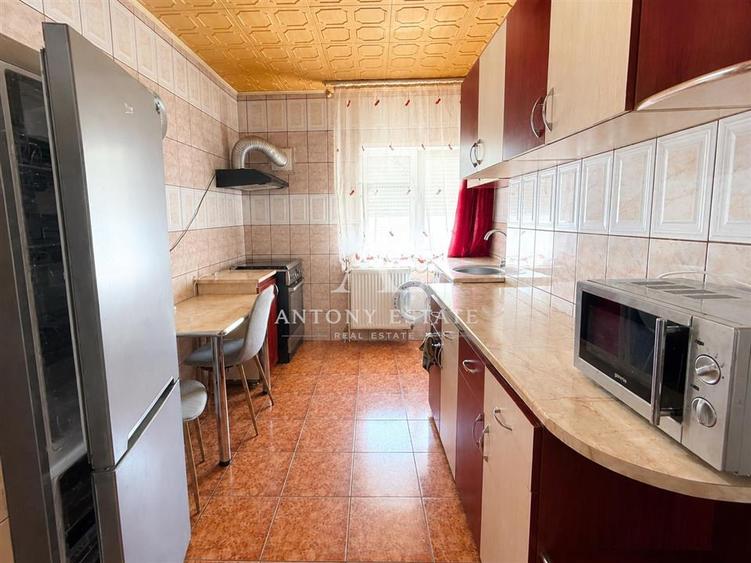 Apartament cu 2 camere nedecomandat, mobilat în Nufărul