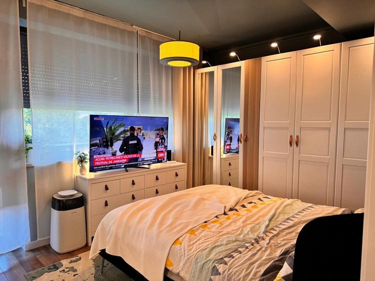 Apartament cu 3 camere decomandat, mobilat în Bucureștii Noi