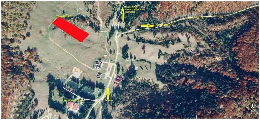Teren Construcții intravilan de 8500 mp, în Poiana Brașov