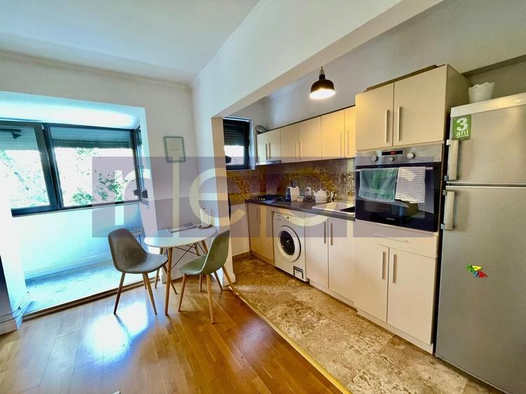 Apartament cu 2 camere semidecomandat, mobilat în Floreasca