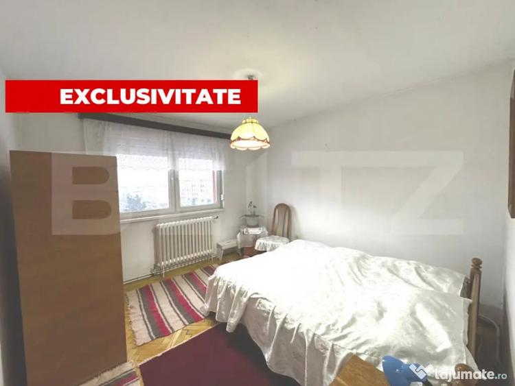 Apartament cu 3 camere decomandat în Central