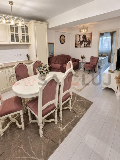 Apartament cu 3 camere semidecomandat, mobilat în Mărăști