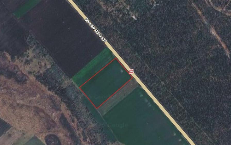 Teren agricol intravilan de 19110 mp, în Ghimpați