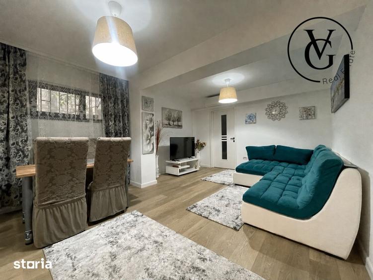 Apartament cu 2 camere decomandat, mobilat în Central