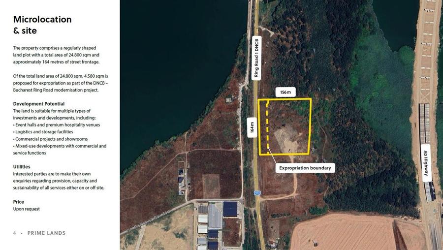 Teren cu proiect de vanzare Zona Est - Cernica - Autostrada Soarelui - Soseaua d - 3