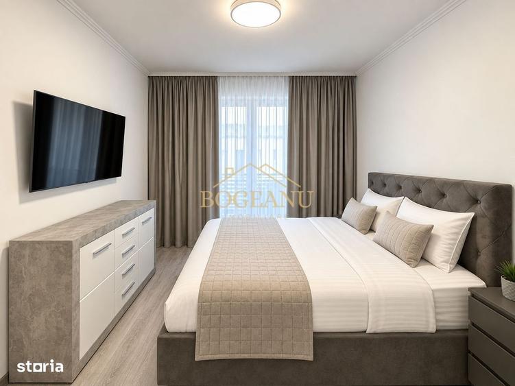 Apartament cu 2 camere semidecomandat în Neptun