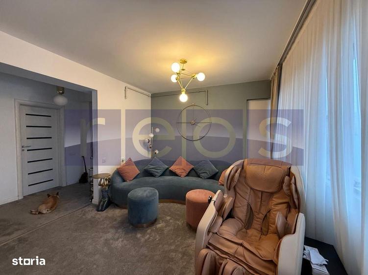 Apartament cu 3 camere, mobilat în Aviației
