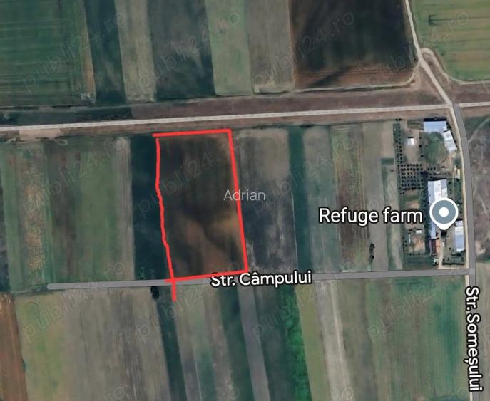 Vand teren intravilan agricol 80 ari