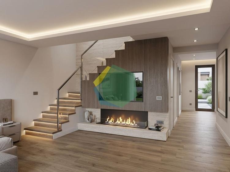 Duplex cu 5 camere cu Garaj în Jilava