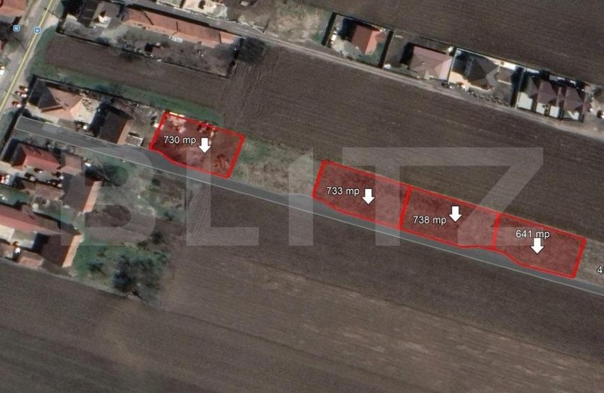 Teren Construcții intravilan de 763 mp, în Stupini