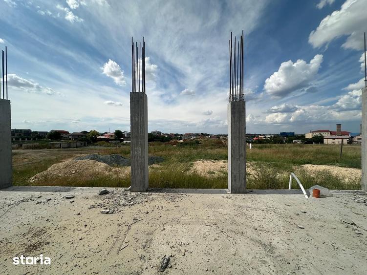 teren de vanzare Techirghiol cu fundatie si autorizatie construire - 2