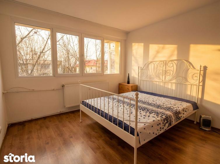 Apartament cu 2 camere decomandat, mobilat în Șerban Vodă