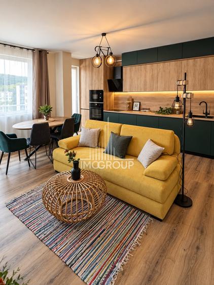 Apartament cu 3 camere decomandat, mobilat în Florești