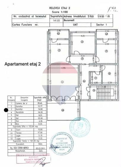 Apartament cu 3 camere decomandat, mobilat în Grivița