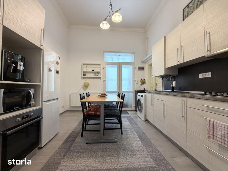 Apartament cu 3 camere, 83mp utili, etaj 1, renovat si mobilat-Sinaia - 8