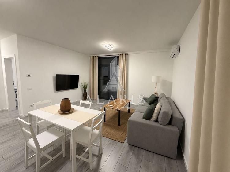 Apartament cu 2 camere semidecomandat, mobilat în Torontalului