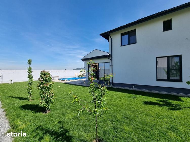 Vila individuala cu 5 camere si piscina, mobilata si utilata, Popesti - 8