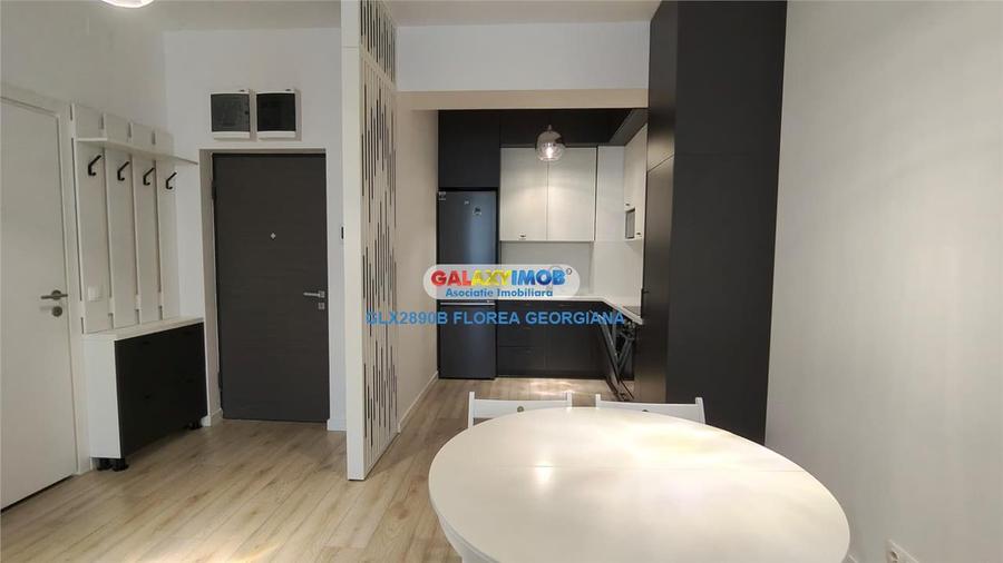 Apartament cu 2 camere semidecomandat, mobilat în Băneasa