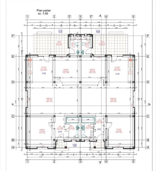 Duplex cu 3 camere cu Canalizare în Moșnița Nouă