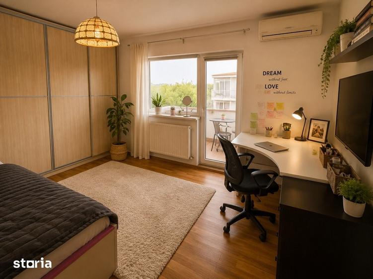 Apartament cu 2 camere decomandat în Văcăresti