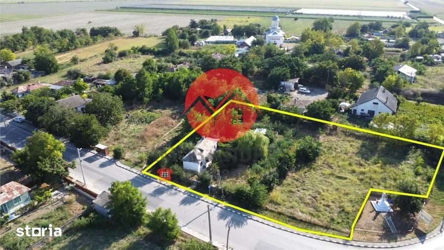Casă cu 2 camere cu Teren 1257 Mp în Valea Nucarilor
