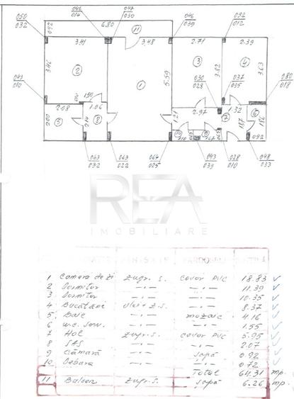 Apartament cu 3 camere semidecomandat, mobilat în Văcăresti