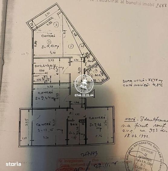 Apartament cu 4 camere decomandat, mobilat în Metalurgie