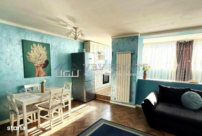 Apartament cu 2 camere semidecomandat, mobilat în Ștefan cel Mare