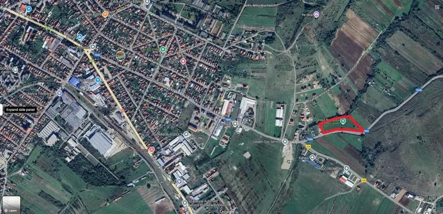 Teren de 13495 mp, în Central