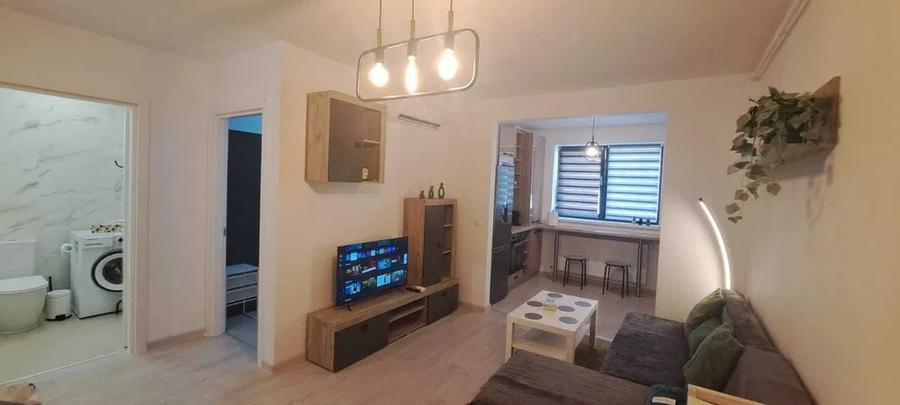 Apartament cu 2 camere semidecomandat, mobilat în Theodor Pallady