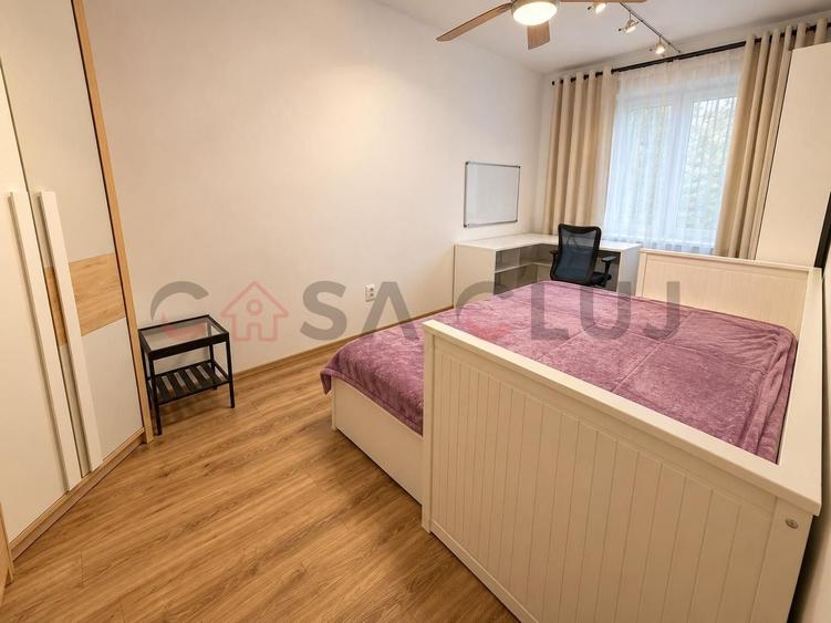 Apartament cu 3 camere semidecomandat, mobilat în Gheorgheni
