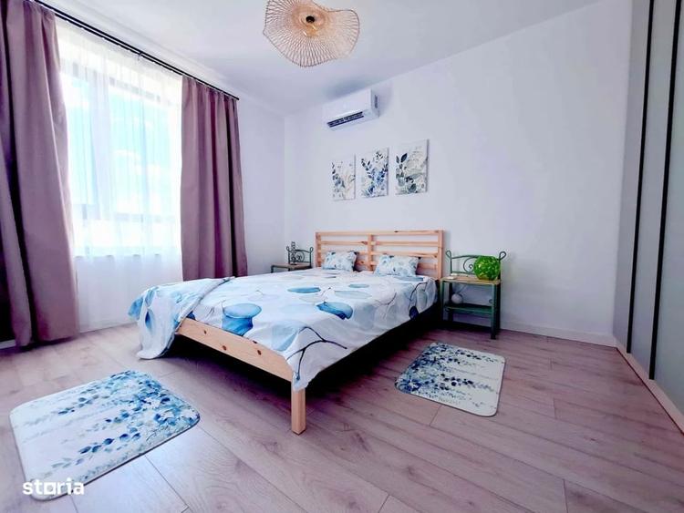 Apartament cu 2 camere decomandat, mobilat în Băneasa