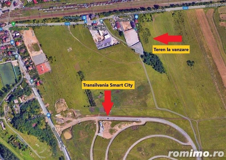 Teren de 2500 mp, în Someșeni