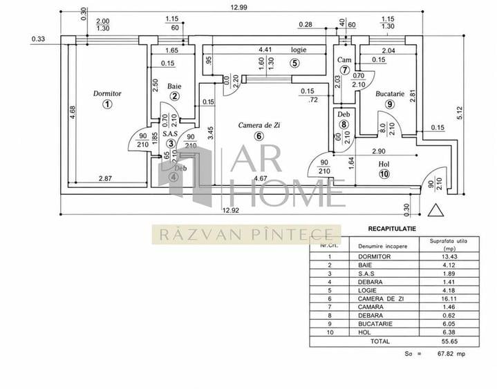 Apartament 2 camere, semidecomandat, zona Nord, Ploiesti - 2