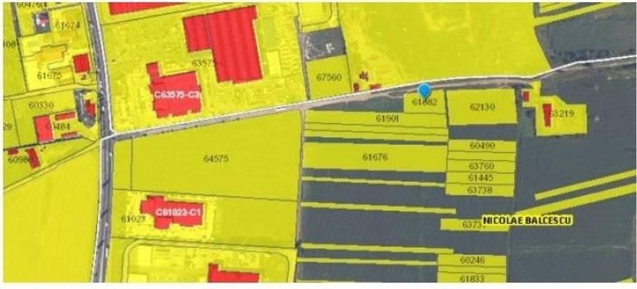 Teren agricol extravilan de 2354 mp, în Nicolae Bălcescu