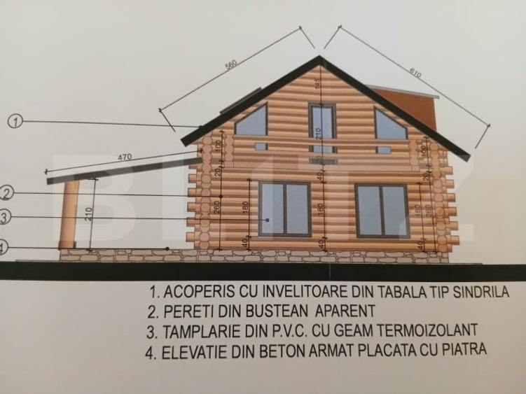 Casă individuală cu 4 camere în Vama