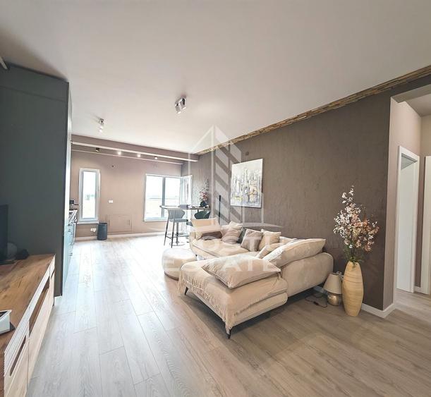 Apartament cu 2 camere semidecomandat, mobilat în Torontalului