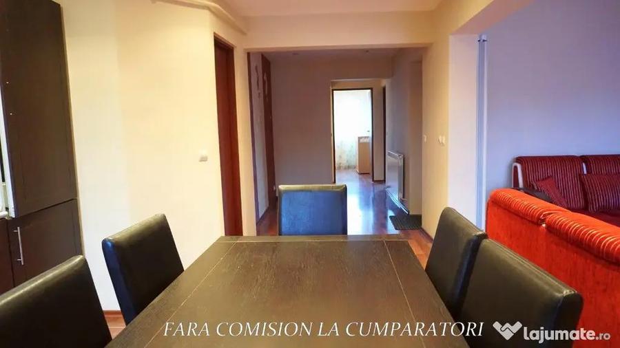 Apartament cu 3 camere decomandat, mobilat în Central