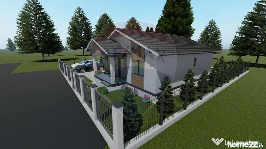 Casă cu 3 camere cu Teren 450 Mp în Tăuții-Măgherăuș