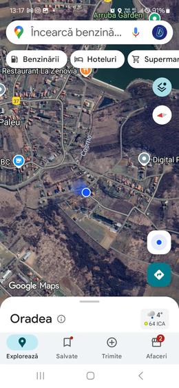 Teren de 647 mp, în Paleu