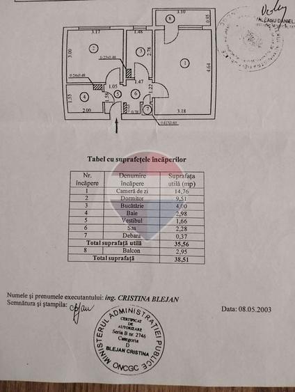 Apartament cu 2 camere decomandat, mobilat în Brâncoveanu