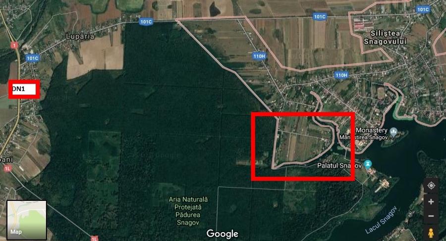 Teren Construcții intravilan de 510 mp, în Siliștea Snagovului