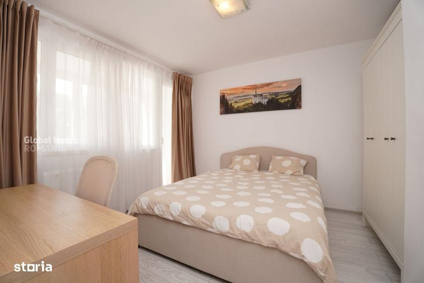 Apartament cu 3 camere semidecomandat în Ultracentral