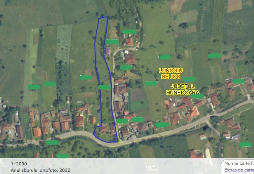 Casă individuală cu 3 camere cu Garaj în Luncoiu de Jos