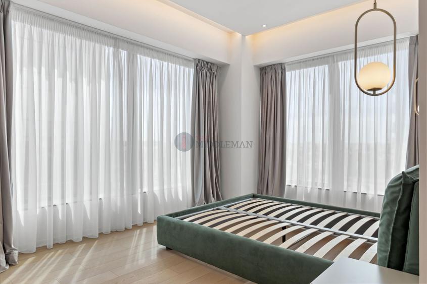 Apartament cu 3 camere semidecomandat, mobilat în Floreasca