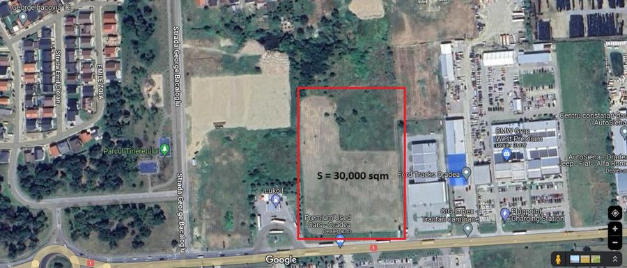 Teren Construcții intravilan de 30000 mp, în Calea Clujului