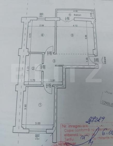 Apartament 2 camere decomandat, 54 mp, loc parcare, zona Lunca Cetatuii - 13