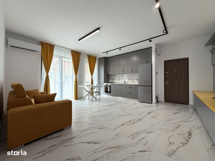 Apartament cu 2 camere, decomandat, 48mp utili, mobilat - Giroc - 1